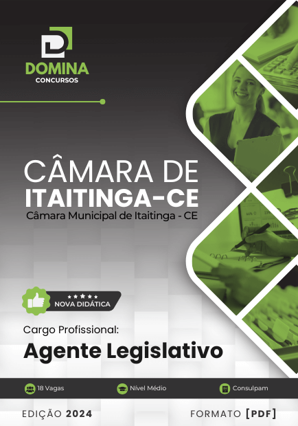 Apostila Agente Legislativo Câmara Itaitinga CE 2024