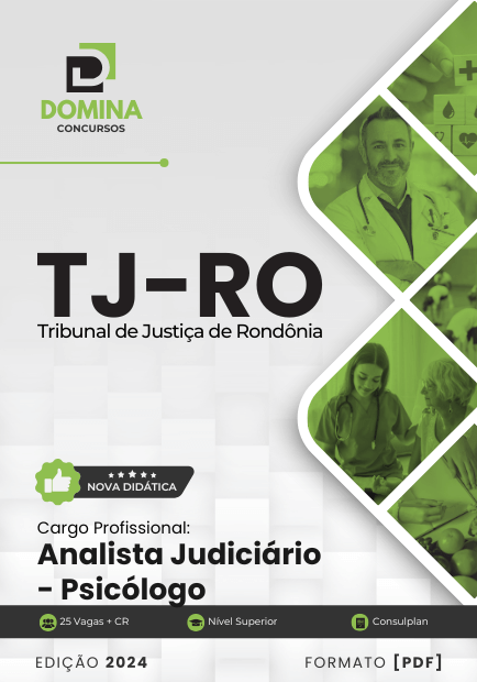 Apostila Analista Judiciário Psicólogo TJ RO 2024