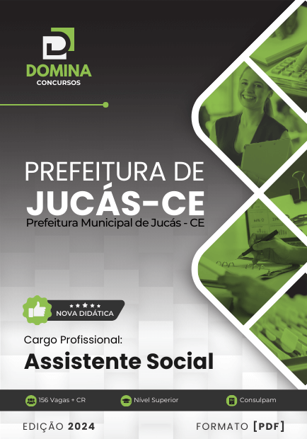 Apostila Assistente Social Educação Jucás CE 2024