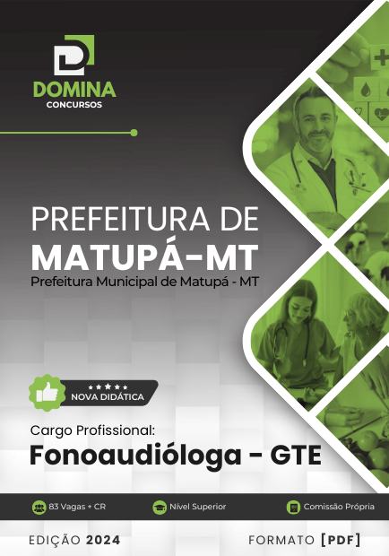 Apostila Fonoaudiólogo GTE Matupá MT 2024