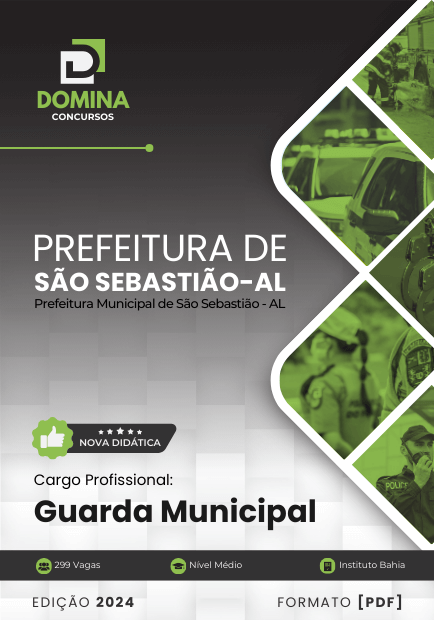 Apostila Guarda Municipal São Sebastião AL 2024