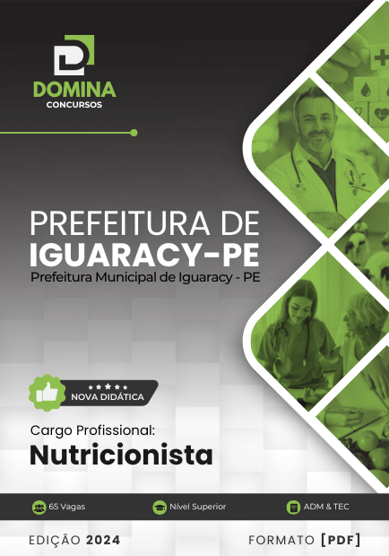 Apostila Nutricionista Iguaracy PE 2024