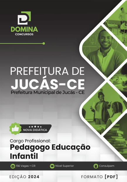 Apostila Pedagogo de Educação Infantil Jucás CE 2024