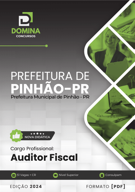 Apostila Auditor Fiscal Pinhão PR 2024