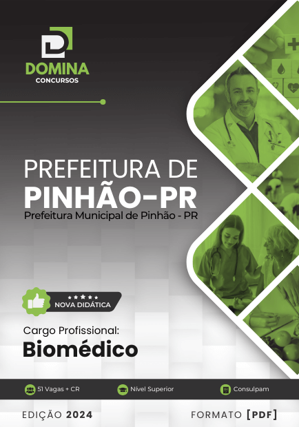 Apostila Biomédico Pinhão PR 2024