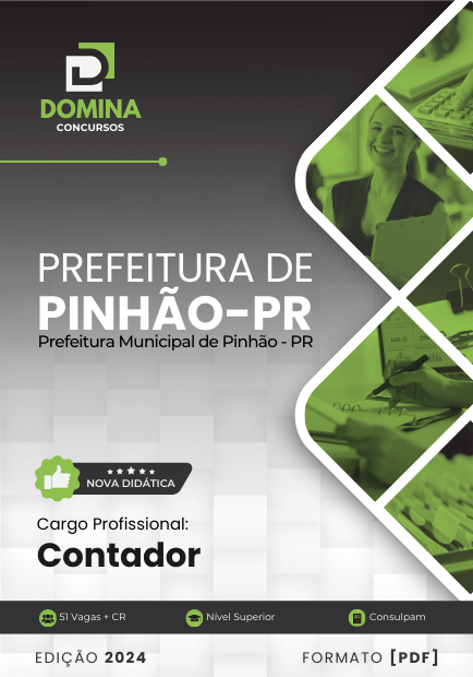 Apostila Contador Pinhão PR 2024