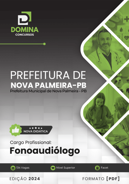 Apostila Fonoaudiólogo Nova Palmeira PB 2024