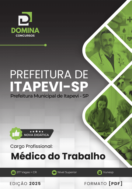 Apostila Médico do Trabalho Itapevi SP 2025