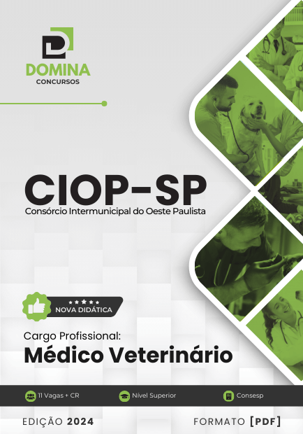 Apostila Médico Veterinário CIOP SP 2024