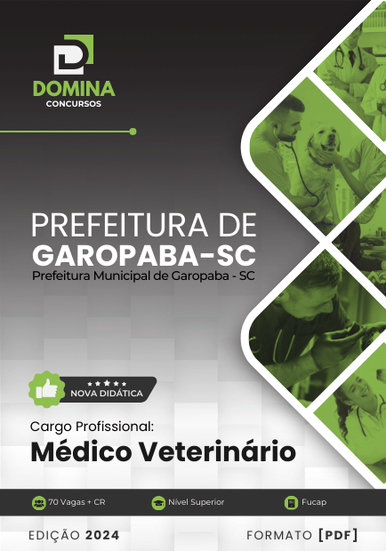 Apostila Médico Veterinário Garopaba SC 2024