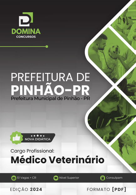 Apostila Médico Veterinário Pinhão PR 2024