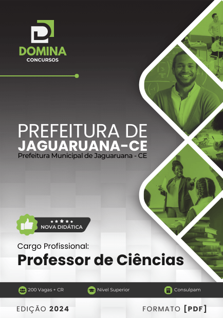 Apostila Professor de Ciências Prefeitura Jaguaruana CE 2024