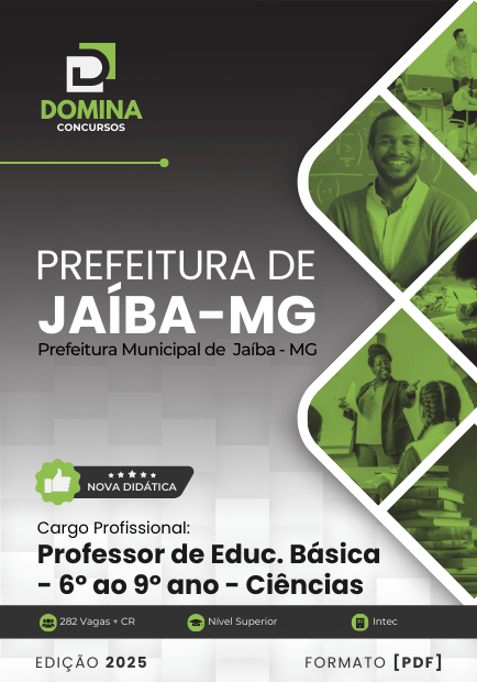 Apostila Professor de Ciências Jaíba MG 2025