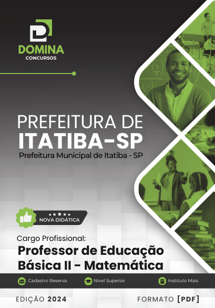 Apostila Professor de Matemática Itatiba SP 2024