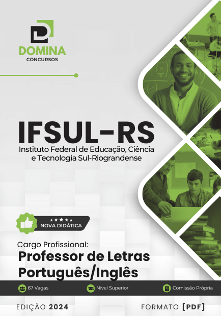 Apostila Professor de Letras Português Inglês IFSul RS 2024