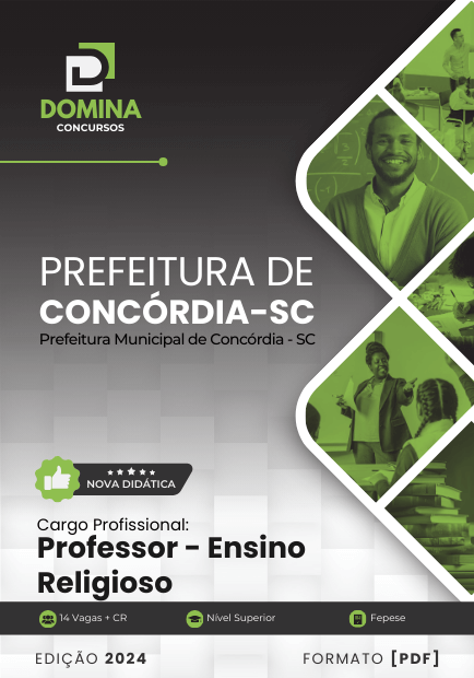 Apostila Professor de Religião Concórdia SC 2024