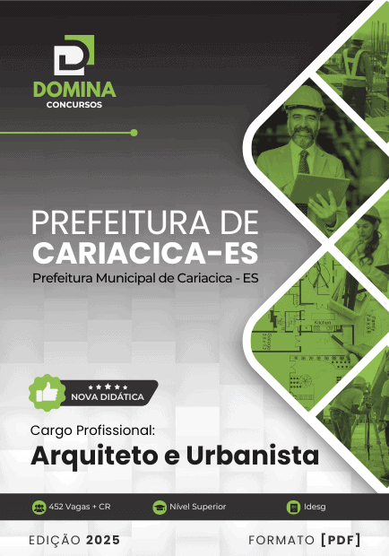 Apostila Arquiteto e Urbanista Cariacica ES 2025
