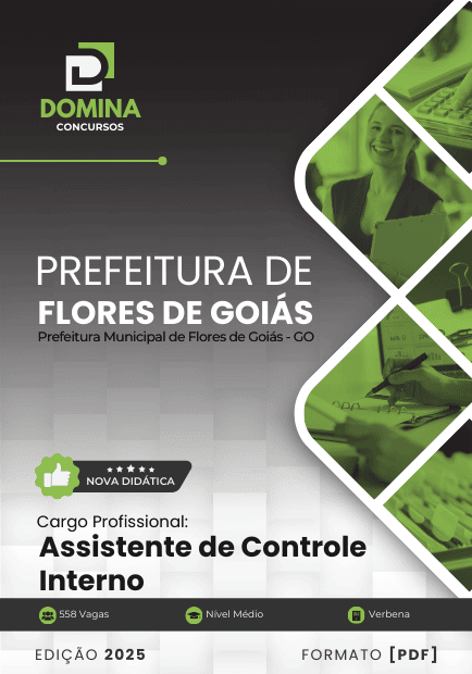 Apostila Assistente de Controle Interno Flores de Goiás GO 2025