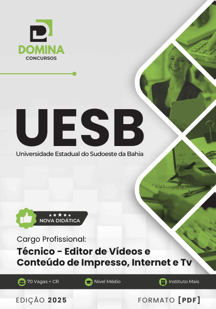 Apostila Técnico Editor de Vídeos Conteúdo Impresso UESB 2025