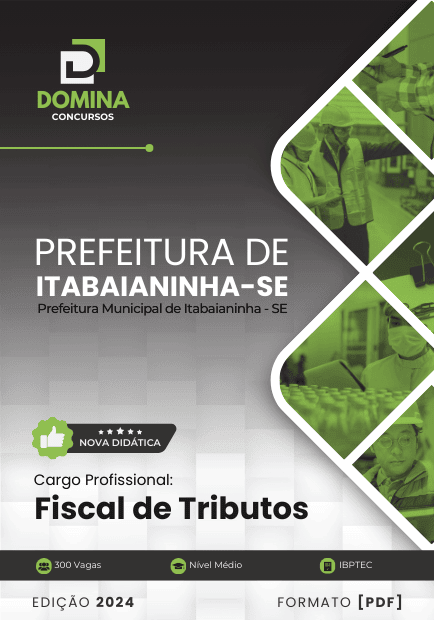 Apostila Fiscal de Tributos Itabaianinha SE 2025