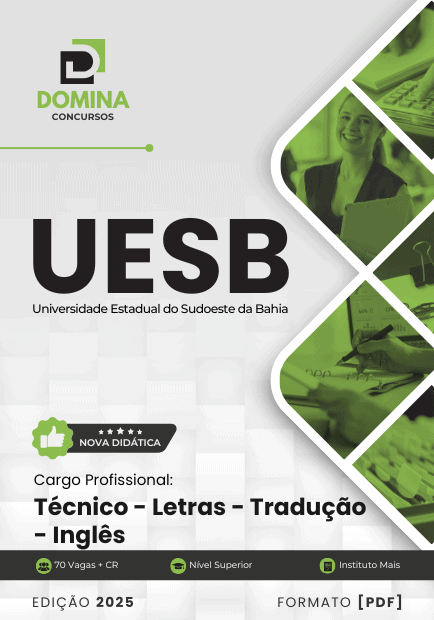 Apostila Técnico Letras Tradução Inglês UESB 2025