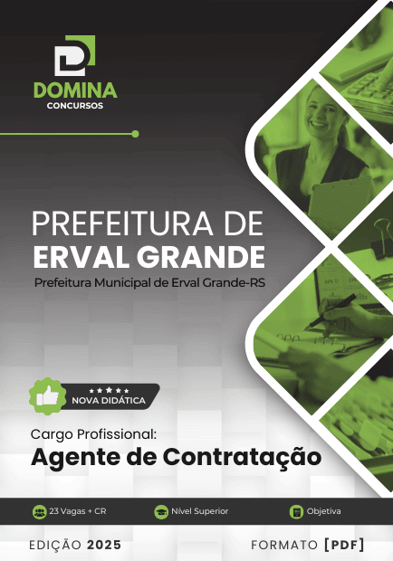 Apostila Agente de Contratação Erval Grande RS 2025