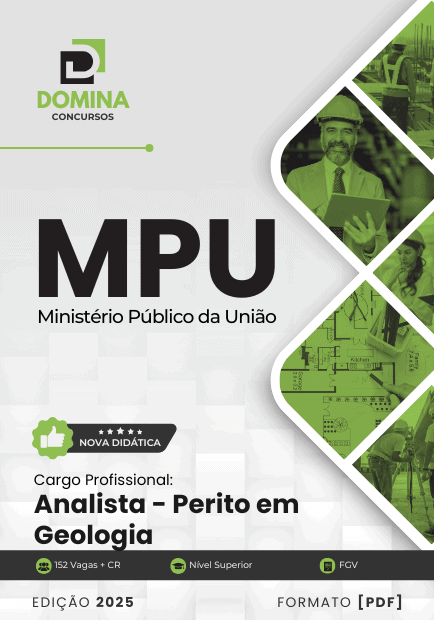 Apostila Analista Perito em Geologia MPU 2025