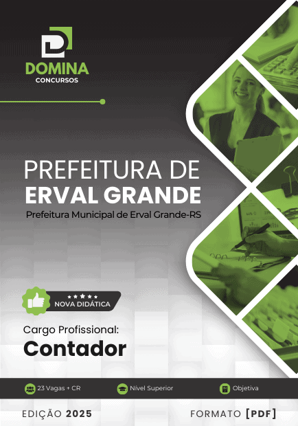 Apostila Contador Erval Grande RS 2025