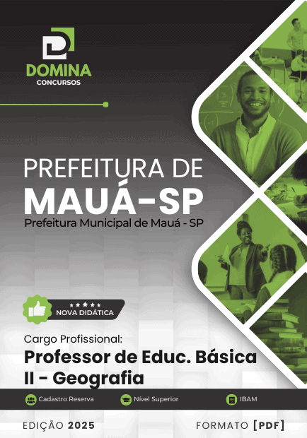 Apostila Professor de Geografia Mauá SP 2025