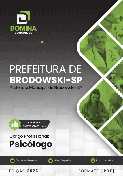 Apostila Psicólogo Brodowski SP 2025