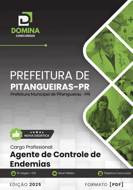 Apostila Agente Endemias Pitangueiras PR 2025