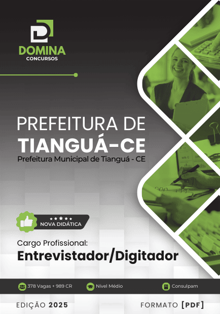 Apostila Entrevistador - Digitador Tianguá CE 2025