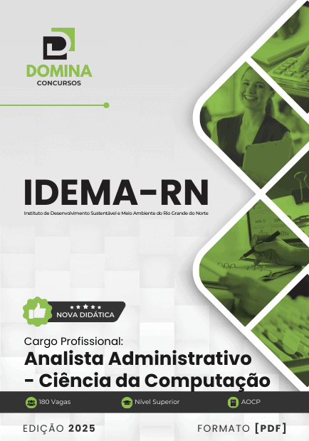 Apostila Analista Administrativo Ciência da Computação IDEMA RN 2025