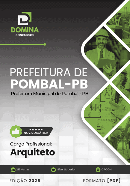 Apostila Arquiteto Pombal PB 2025