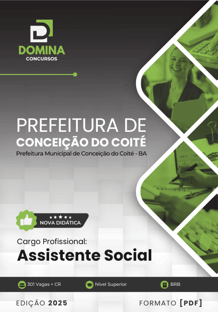 Apostila Assistente Social Conceição do Coité BA 2025