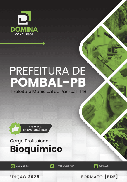 Apostila Bioquímico Pombal PB 2025