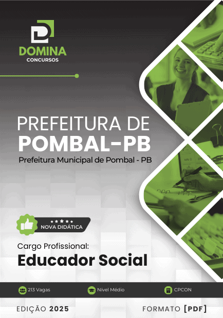 Apostila Educador Social Pombal PB 2025