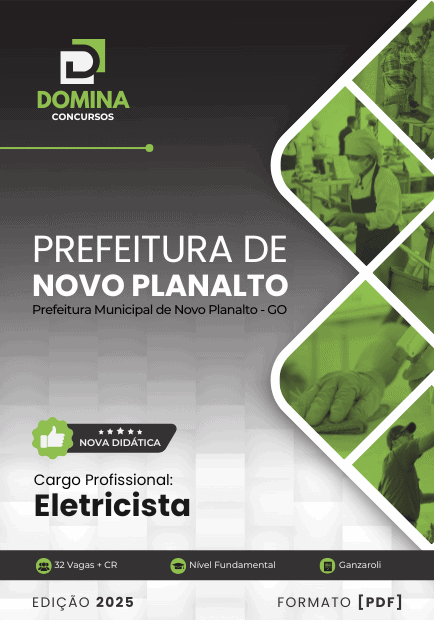Apostila Eletricista Novo Planalto GO 2025