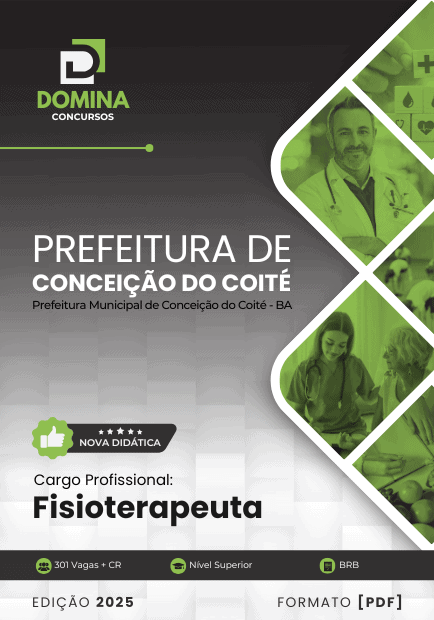 Apostila Fisioterapeuta Conceição do Coité BA 2025