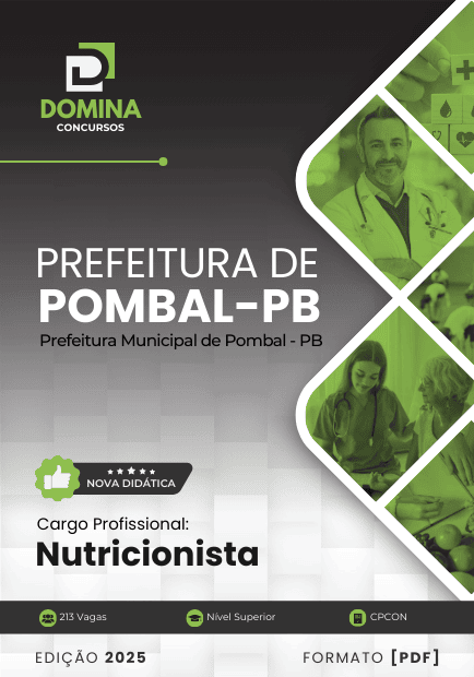 Apostila Nutricionista Pombal PB 2025