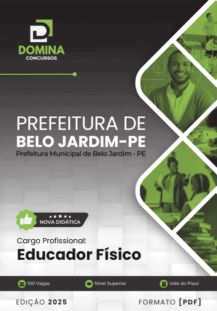 Apostila Educador Físico Belo Jardim PE 2025