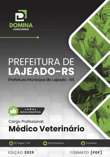 Apostila Médico Veterinário Lajeado RS 2025