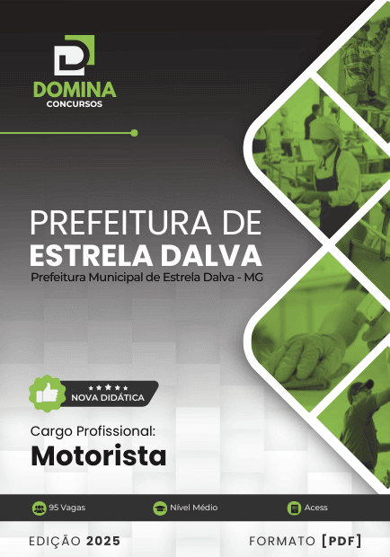 Apostila Motorista Estrela Dalva MG 2025