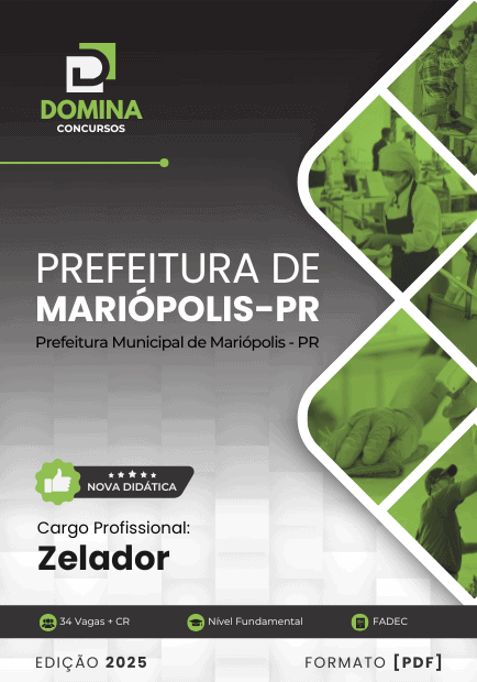 Apostila Zelador Mariópolis PR 2025