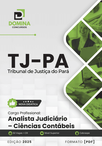 Apostila Analista Judiciário Ciências Contábeis TJ PA 2025