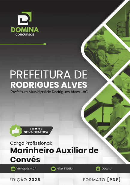 Apostila Marinheiro Auxiliar de Convés Rodrigues Alves AC 2025