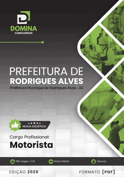 Apostila Motorista Rodrigues Alves AC 2025