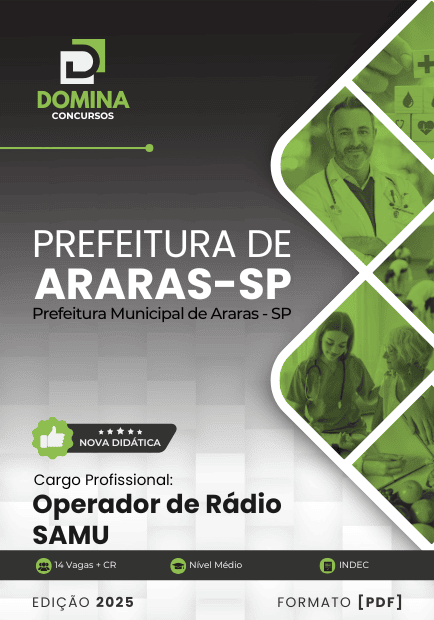 Apostila Operador de Rádio Araras SP 2025
