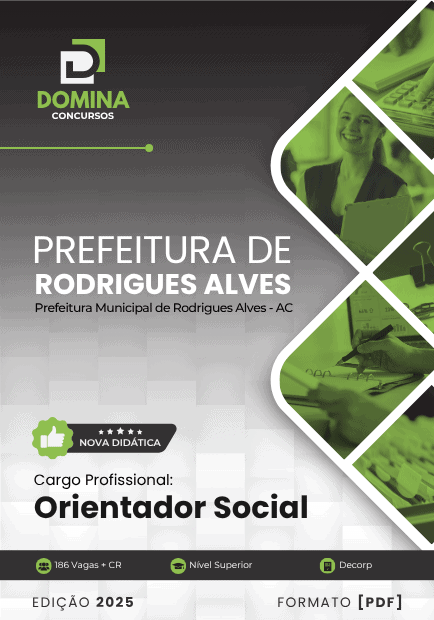 Apostila Orientador Social Rodrigues Alves AC 2025