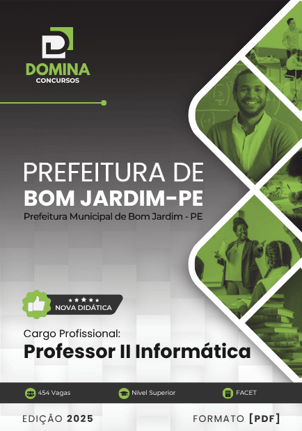 Apostila Professor de Informática Bom Jardim PE 2025